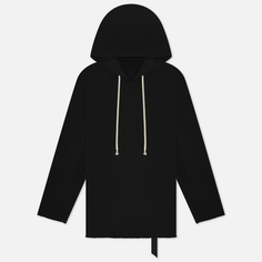 Мужская толстовка Rick Owens DRKSHDW Hollywood Peter Hoodie, цвет чёрный, размер S