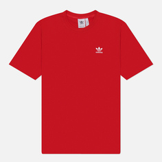 Мужская футболка adidas Originals Trefoil Essential, цвет красный, размер S
