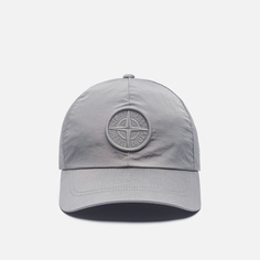 Кепка Stone Island Nylon Metal In Econyl Logo Embroidery, цвет серый, размер L