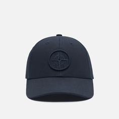 Кепка Stone Island Cotton Reps, цвет синий