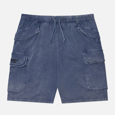 Мужские шорты Alpha Industries Terry Dyed, цвет синий, размер S