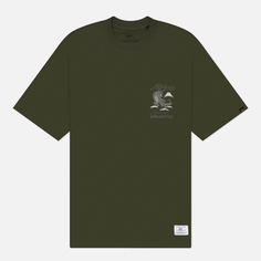 Мужская футболка Alpha Industries Tiger Search And Destroy, цвет оливковый, размер S