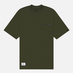 Мужская футболка Alpha Industries Uniform Alpha Ind, цвет оливковый, размер S
