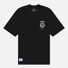 Мужская футболка Alpha Industries Uniform API-01, цвет чёрный, размер S