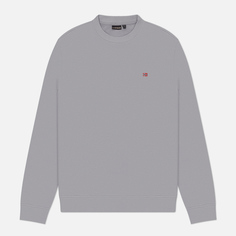 Мужская толстовка Napapijri Balis Summer Crew Neck, цвет серый, размер S