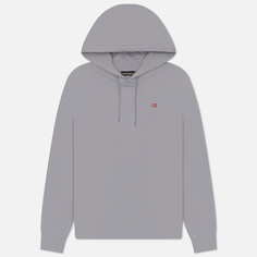 Мужская толстовка Napapijri Balis Summer Hoodie, цвет серый, размер S