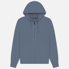 Мужская толстовка Napapijri Balis Summer Full-Zip Hoodie, цвет серый, размер S
