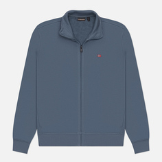 Мужская толстовка Napapijri Balis Full-Zip Summer, цвет серый, размер S