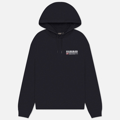 Мужская толстовка Napapijri Kasba Hoodie, цвет чёрный, размер S