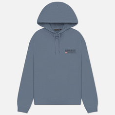 Мужская толстовка Napapijri Kasba Hoodie, цвет серый, размер S
