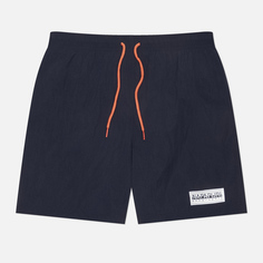 Мужские шорты Napapijri Box Logo Swimming, цвет синий, размер S