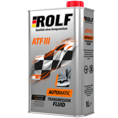 Масло трансмиссионное ROLF ATF III, 1 л, 1 шт.