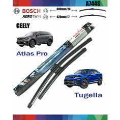 Щетки стеклоочистителя aerotwin a744s 600 425 мм Bosch