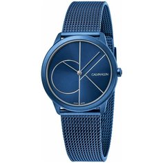 Наручные часы CALVIN KLEIN Minimal, синий/синий