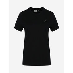 Футболка Demix W D Basic Solid T-Shirt, 1 шт., размер 50/52, черный