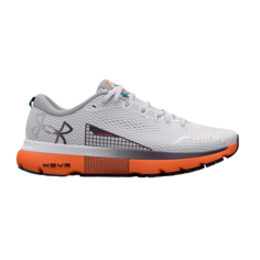 Кроссовки Under Armour, размер 8,5 US, white/orange blast/tux purple