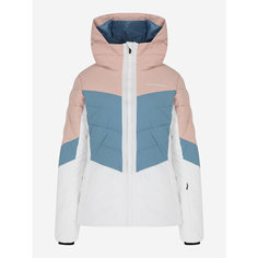 Пуховик GLISSADE Womens Faux Down Jacket, размер 44, мультицвет
