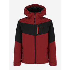 Куртка GLISSADE Classical Ski Mens Padded Jacket, размер 48, красный/серый