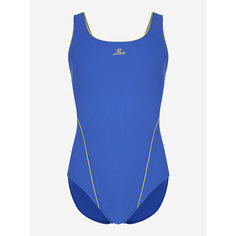 Купальник Joss Girls Training Swimsuit, размер 128, синий/оранжевый