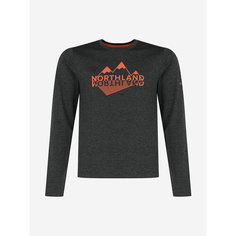 Футболка Northland Professional Hiking Boys Long Sleeves T-shirt, размер 158/164, темно-зеленый