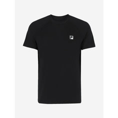 Футболка Fila Mens Tennis Solid T-shirt, размер 48, черный