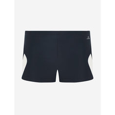 Шорты для плавания Joss Mens 27cm Essentials Basic Swimming Boxers, размер 46, синий/белый