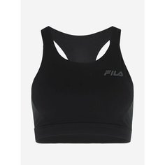 Топ спортивный Fila Womens Fitness Bra, размер 44, черный
