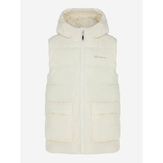 Жилет OUTVENTURE Travel Girls Faux Down Vest, размер 152/158, кремовый