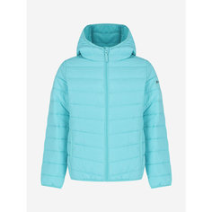Пуховик OUTVENTURE Essential Girls Padded Jacket, размер 146/152, бирюзовый