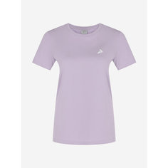 Футболка Demix W D Basic Solid T-Shirt, 1 шт., размер 50, лавандовый