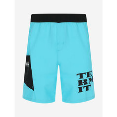Шорты для плавания Termit Solid Mens Board Shorts, размер 48, голубой/черный