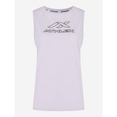 Майка ATHLEX Logo Progress Tank, размер 38/40, лавандовый