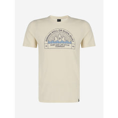 Футболка PROTEST Protest SS24 Male Table Single Dyed t-shirt, размер 48, кремовый