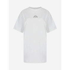 Футболка Kappa Logo Womens t-shirts, размер 46/48, белый