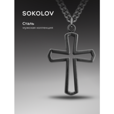 Колье SOKOLOV, длина 60 см, черный
