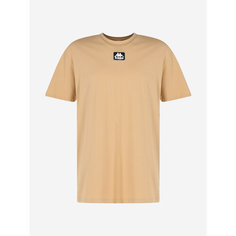 Футболка Kappa Authentic MP Flash Mens Short Sleeve T-shirts, размер 48/50, бежевый