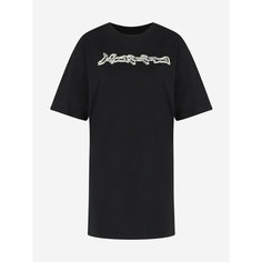 Футболка Kappa Authentic Womens SS T-shirts, размер 42/44, черный