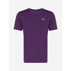 Футболка Demix M D Running Urban PP SS T-Shirt, размер 46, баклажановый