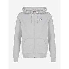 Толстовка Demix M D Basic Solid Hooded Interlock Tracktop, размер 48, , светло-серый