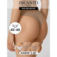 Трусы Incanto MD87772075/772, комплект из 3 шт., размер 40, мультиколор