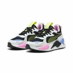 Кроссовки PUMA, размер 3.5, белый/розовый/черный