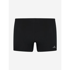 Шорты для плавания Joss Mens 27cm Training AOP Swimming Boxers, размер 56, черный/желтый