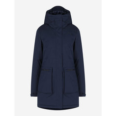 Куртка OUTVENTURE Hiking Womens Padded Parka, размер 42, синий
