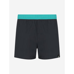 Шорты для плавания Joss Mens 35cm Beachwear Solid Swimming Shorts, размер 58, серый/голубой
