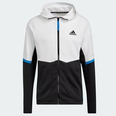 Толстовка adidas Designed for Gameday, размер 48-50, , белый/черный