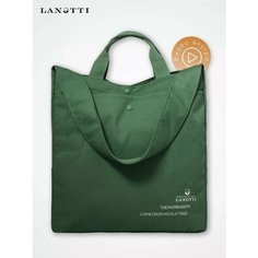 Сумка шоппер LANOTTI, зелёный