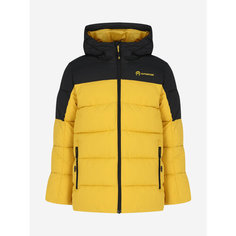 Пуховик OUTVENTURE Active Boys Faux Down Jacket, размер 158/164, желтый/черный