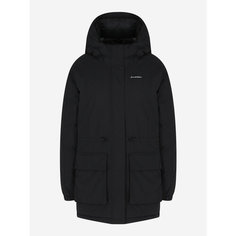 Пуховик Demix W D Winter Pack Fdown Jacket w hood, размер 42/44, черный