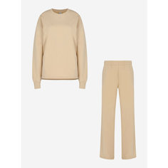 Костюм спортивный Wool&Cotton, размер XS, бежевый