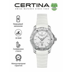 Наручные часы Certina, белый/серебристый
